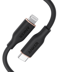 Anker <b>641</b> Cable USB-C a Lightning (Flow, 0.9 m de silicona)