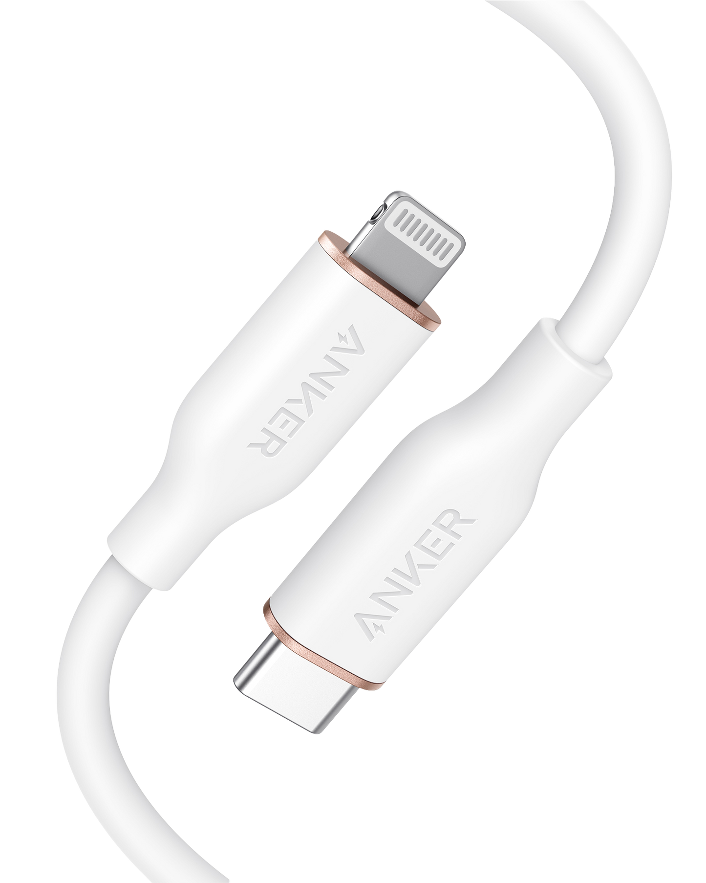 Anker <b>641</b> Cable USB-C a Lightning (Flow, 0.9 m de silicona)