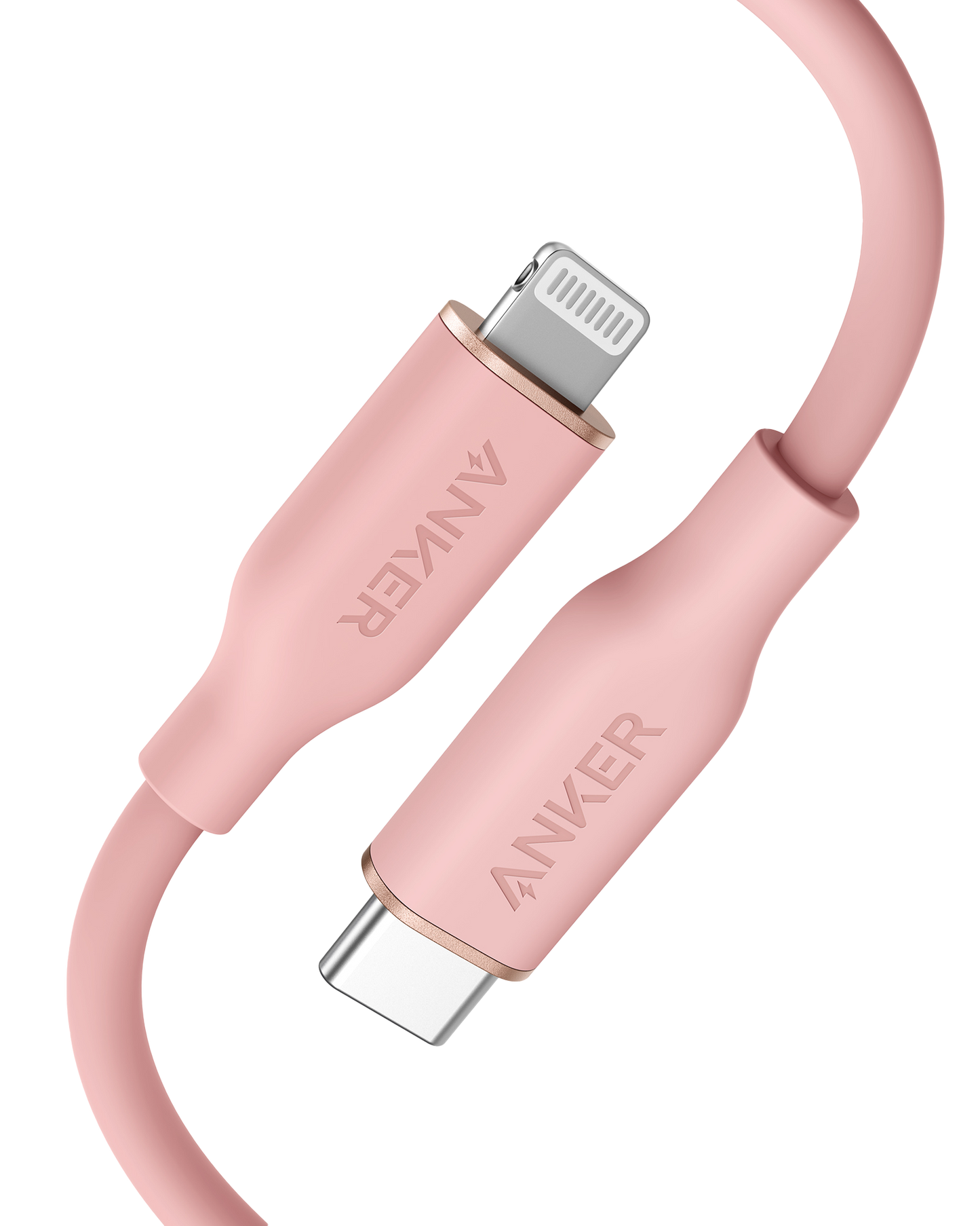 Anker <b>641</b> Cable USB-C a Lightning (Flow, 0.9 m de silicona)