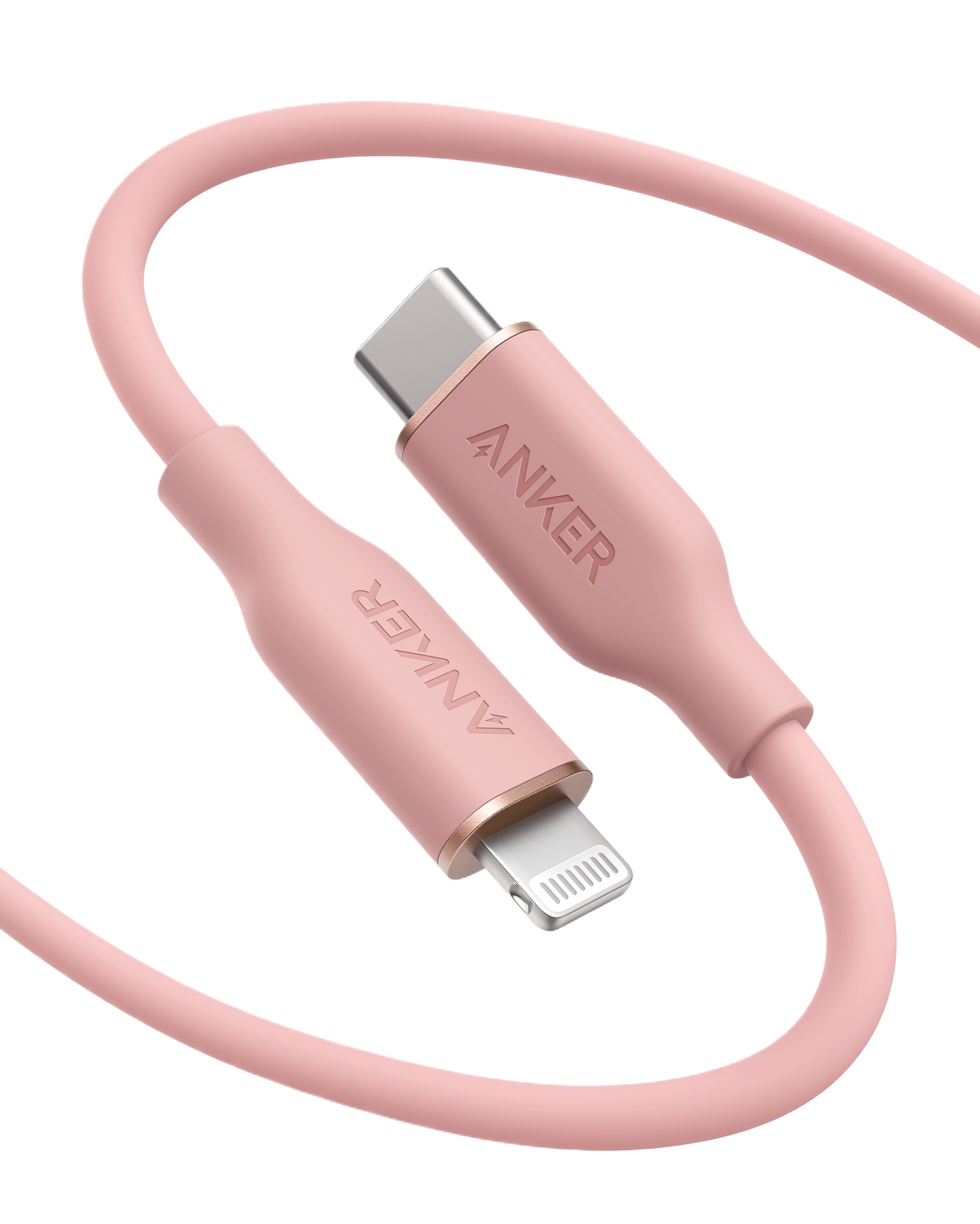 Anker <b>641</b> Cable USB-C a Lightning (Flow, 0.9 m de silicona)