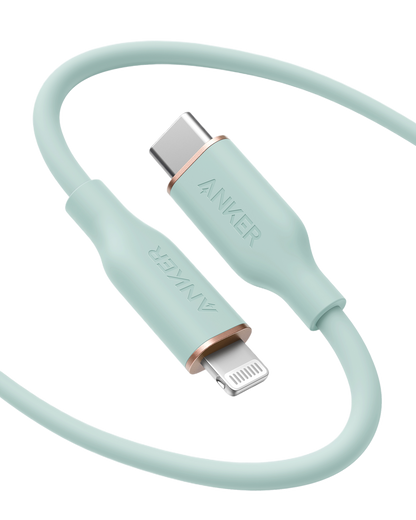 Anker <b>641</b> Cable USB-C a Lightning (Flow, 0.9 m de silicona)