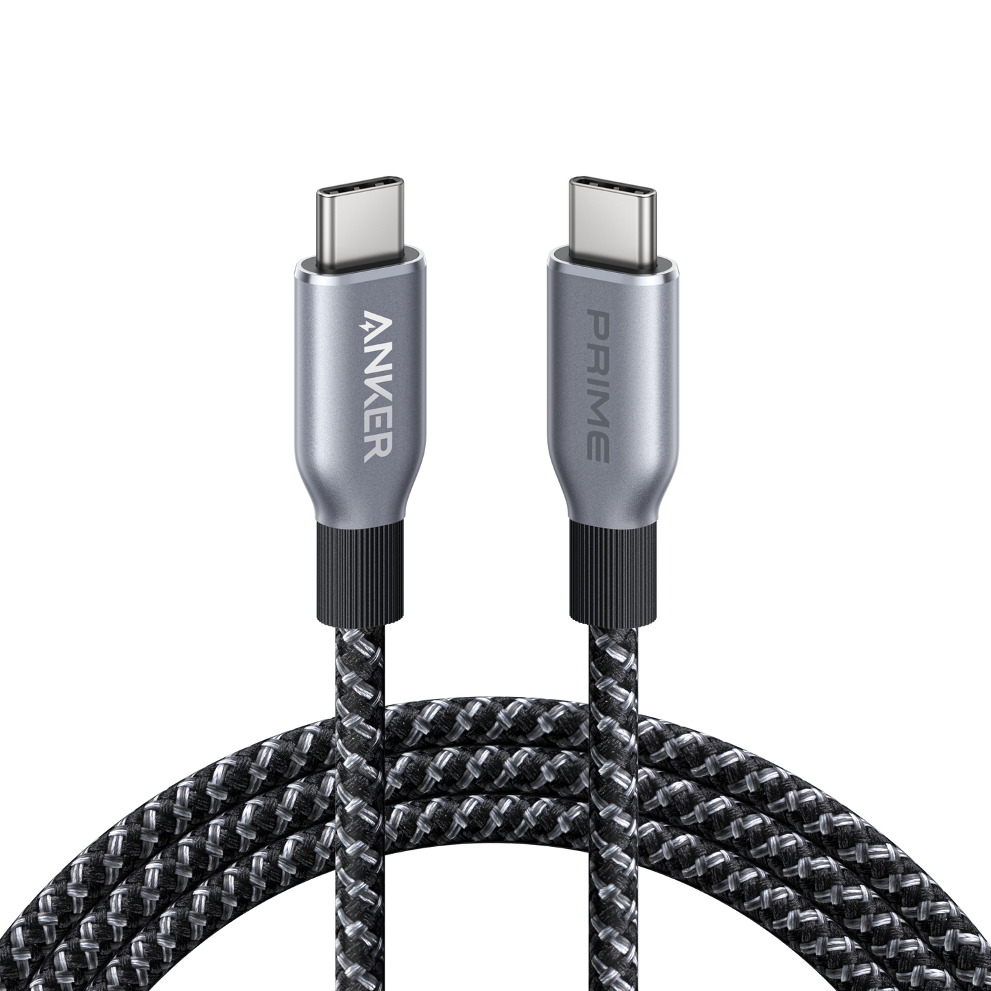 240W USB-C to USB-C Cable Upcycled Braided