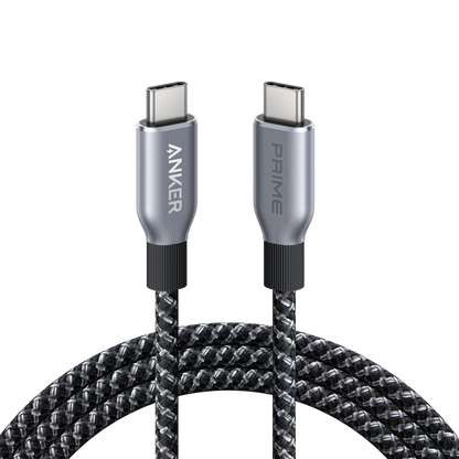 240W USB-C to USB-C Cable Upcycled Braided