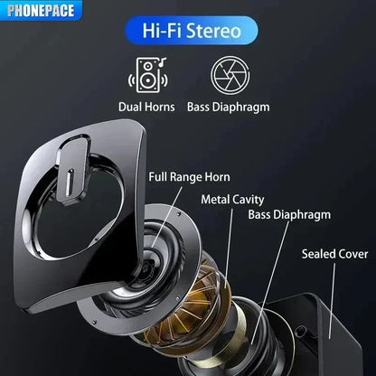 Computer Speaker Stereo Sound with Microphone – 3.5mm AUX PC Speaker for Home