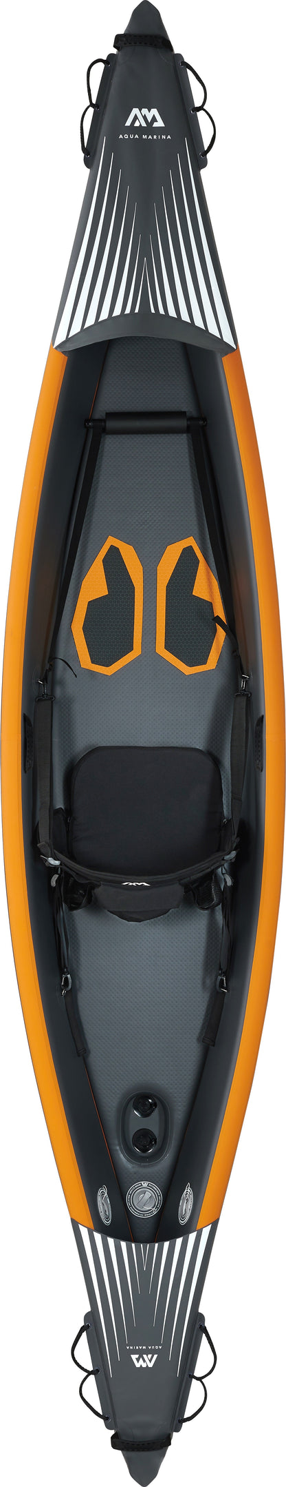 Aqua Marina TOMAHAWK AIR-K 12'4" Inflatable High Pressure Speed Kayak / Canoe