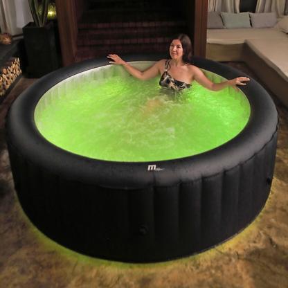 MSPA | AURORA | Urban Series | Inflatable Hot Tub & Spa | Light up the night | Upto 6 Person