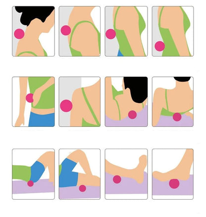 EPP Massage Ball Set | Peanut Fascia Ball for Trigger Point Therapy and Muscle Relief