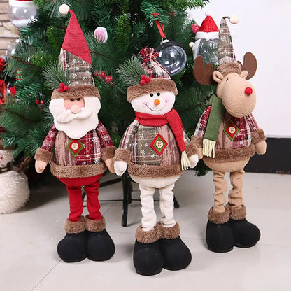 Christmas Doll Ornaments Merry Christmas Decorations For Home Table Decor Xmas Gift 2025 Navidad Natal New Year Decor 2026 Noel