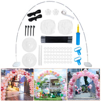 Adjustable Balloon Arch Kit Frame Semicircle Balloon Stand Holder Ballon Column Birthday Wedding Decorations Baby Shower Decor