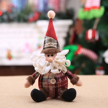 Christmas Doll Ornaments Merry Christmas Decorations For Home Table Decor Xmas Gift 2025 Navidad Natal New Year Decor 2026 Noel