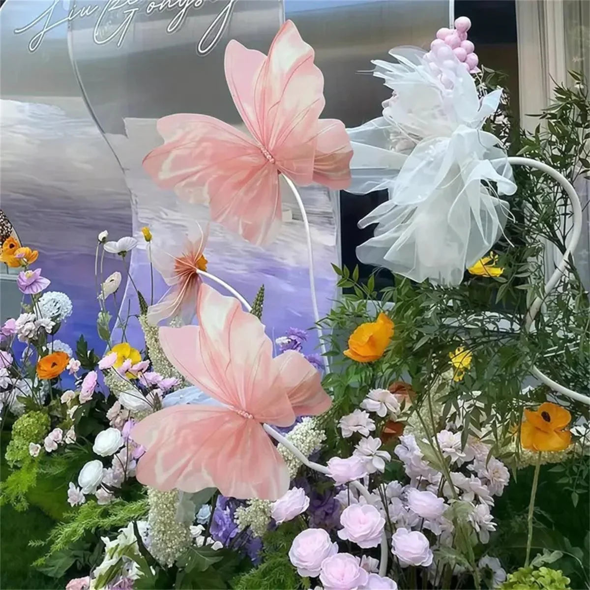 Décoration murale 3D papillon, papillon artificiel pour mariage, fête prénatale, anniversaire, fournitures de décoration de fête à faire soi-même, cadeau