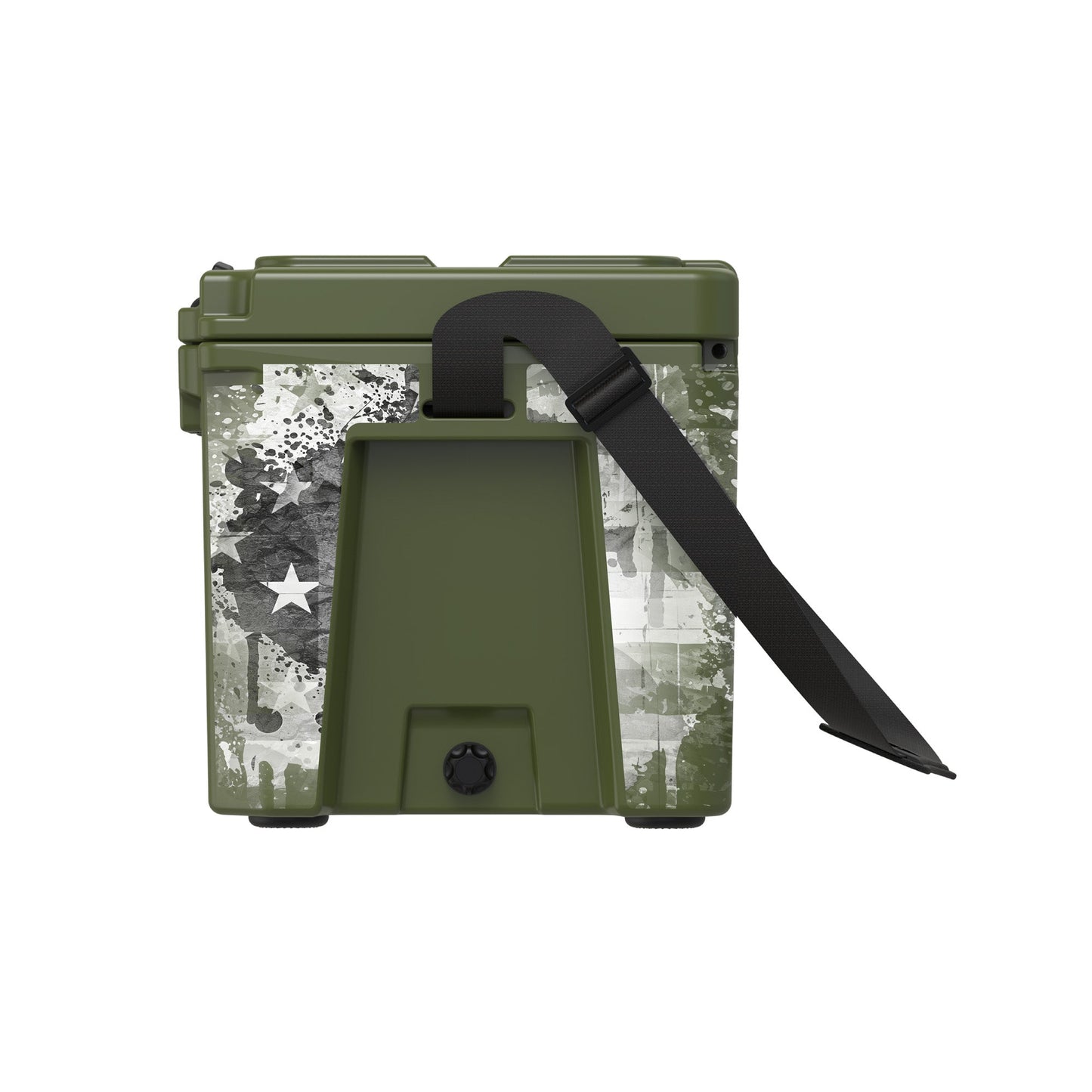 American Flag Hard Cooler