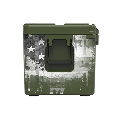 American Flag Hard Cooler
