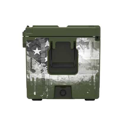 American Flag Hard Cooler
