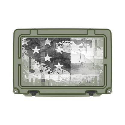 American Flag Hard Cooler