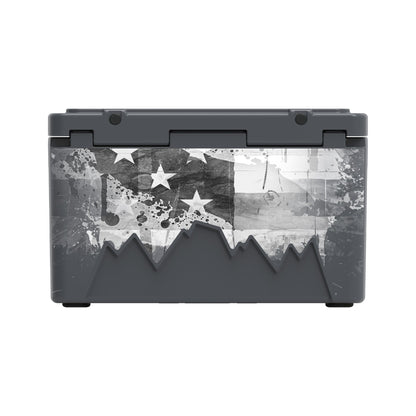 American Flag Hard Cooler