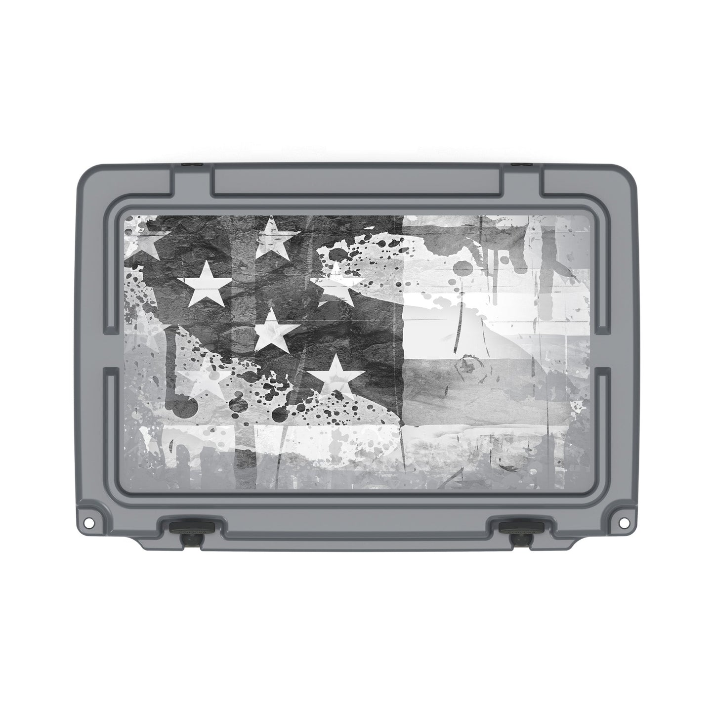 American Flag Hard Cooler