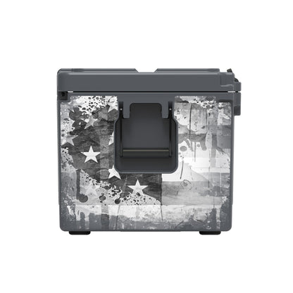 American Flag Hard Cooler