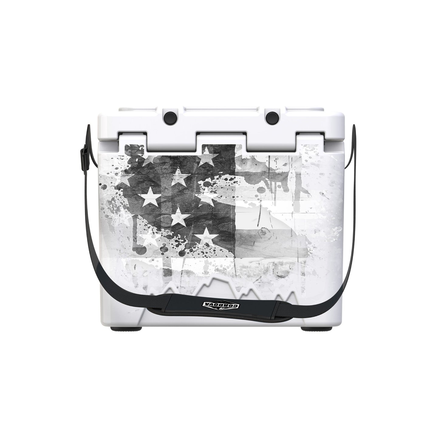 American Flag Hard Cooler