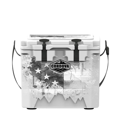 American Flag Hard Cooler