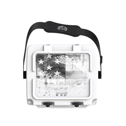 American Flag Hard Cooler