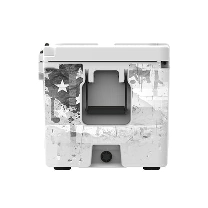 American Flag Hard Cooler