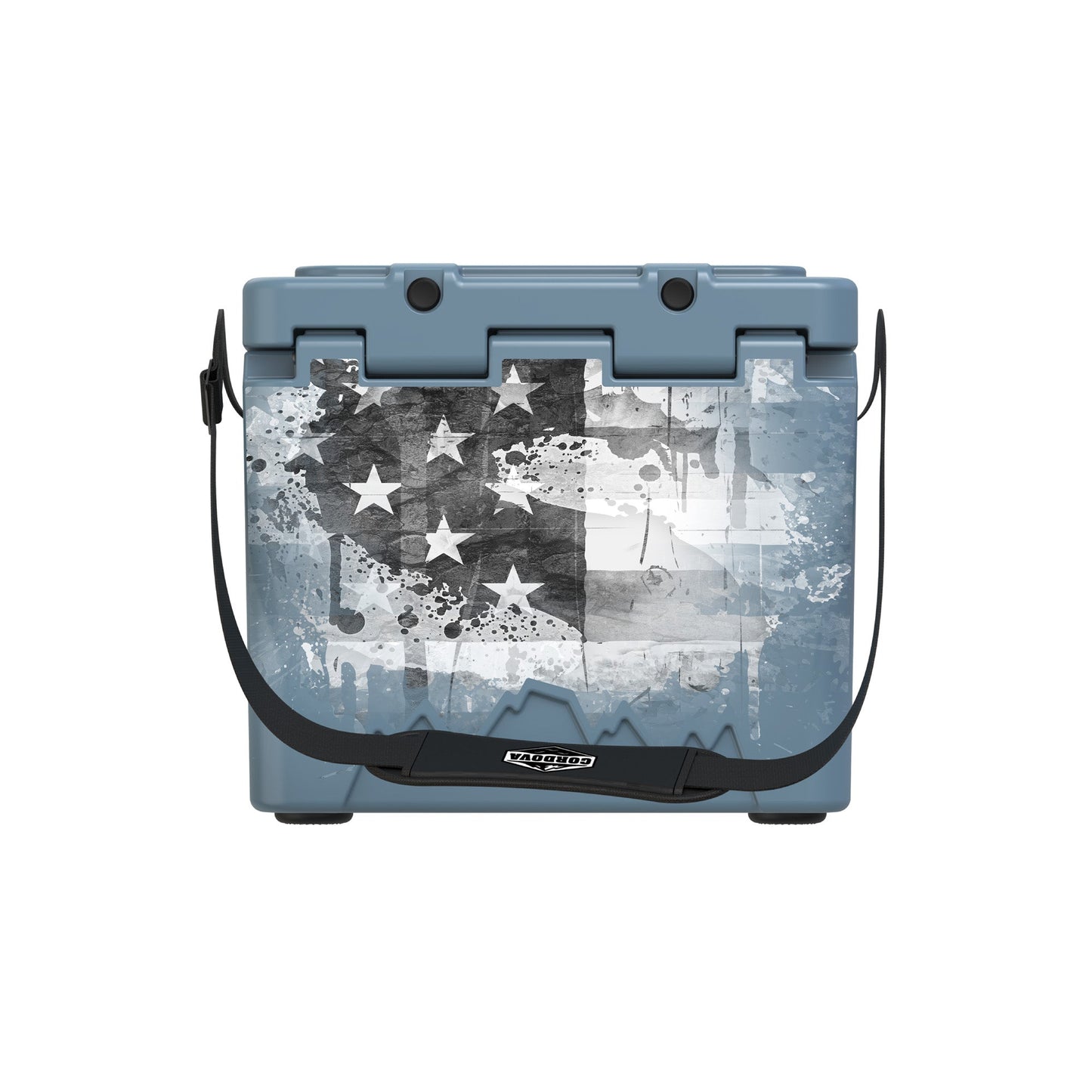 American Flag Hard Cooler