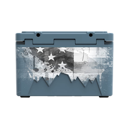 American Flag Hard Cooler
