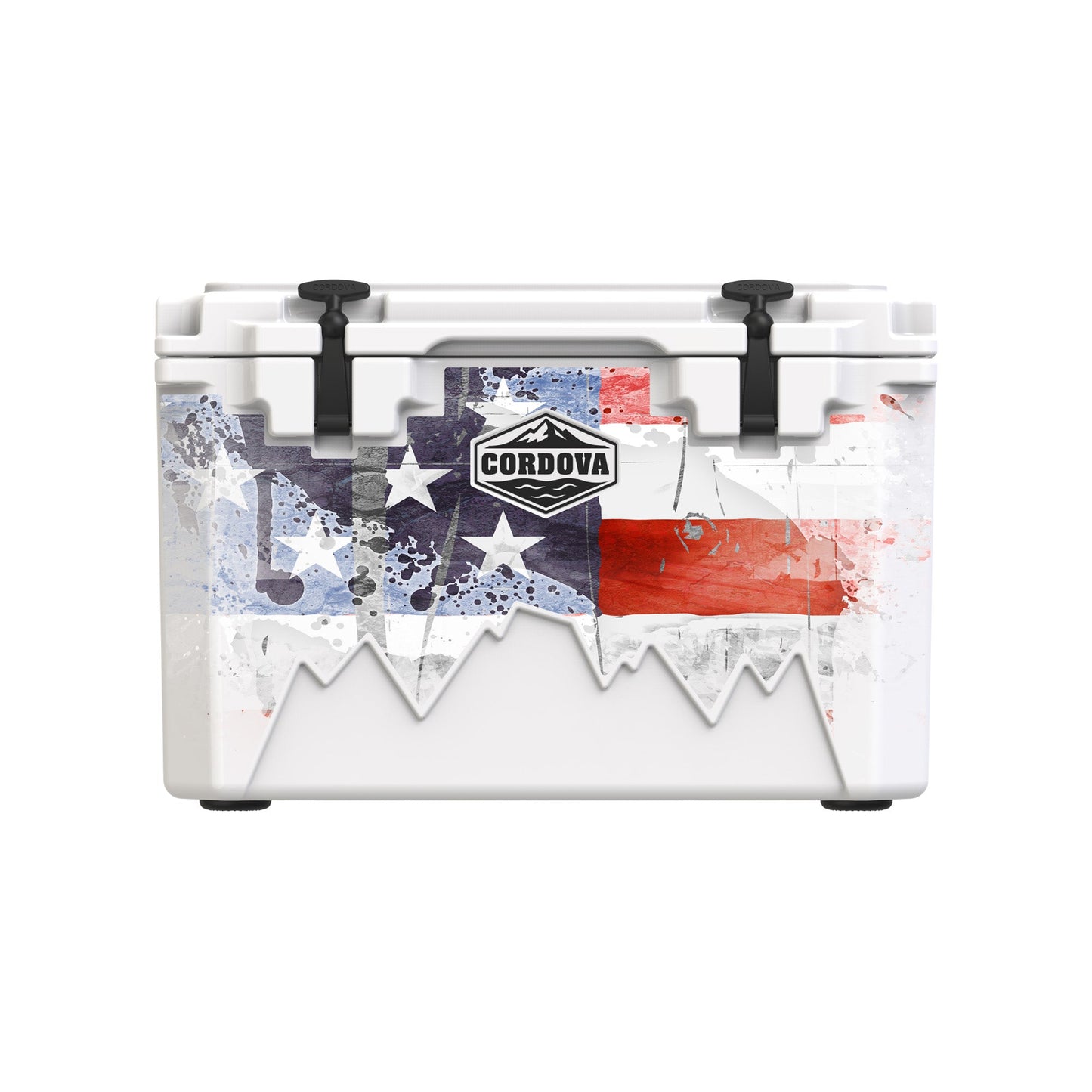 American Flag Hard Cooler