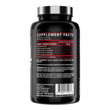 Nutrex Anabol Hardcore, 60 Caps