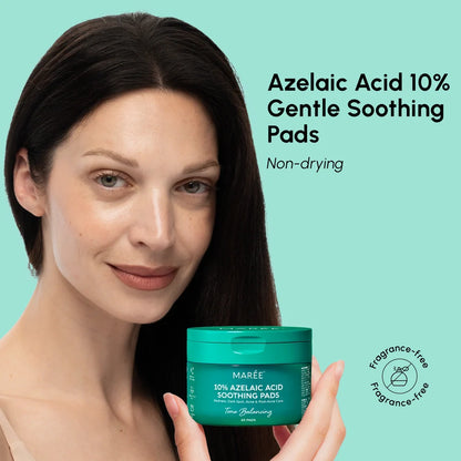 Azelaic Acid Glow Pads – Soothe Redness, Reduce Blemishes & Even Skin Tone