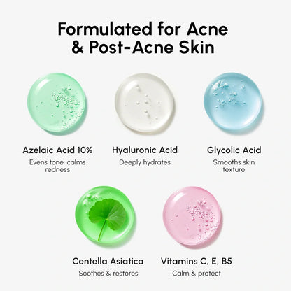 Azelaic Acid Glow Pads – Soothe Redness, Reduce Blemishes & Even Skin Tone