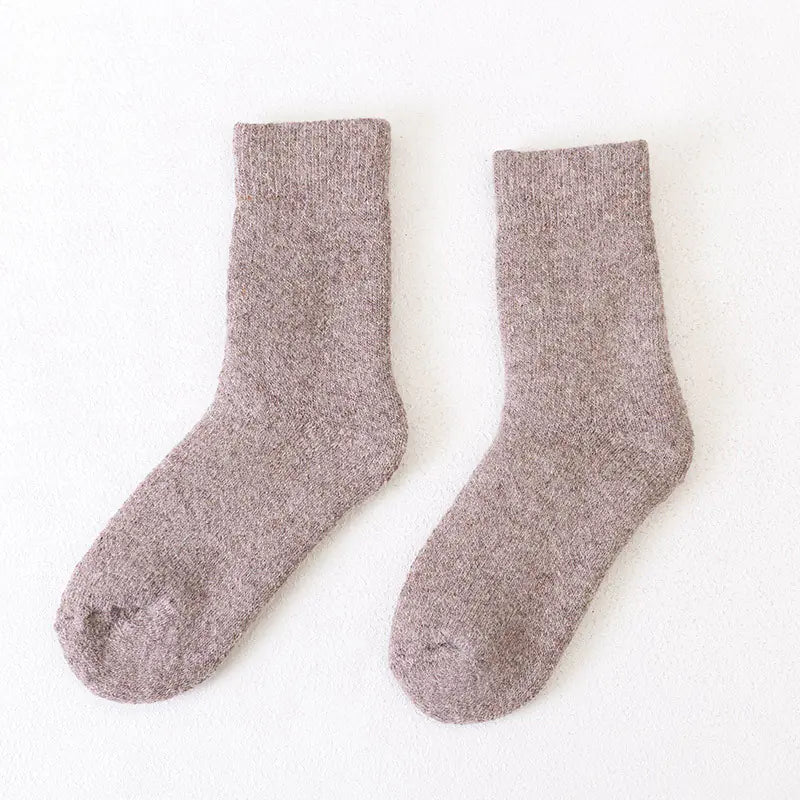 Chaussettes épaisses en cachemire pour hommes