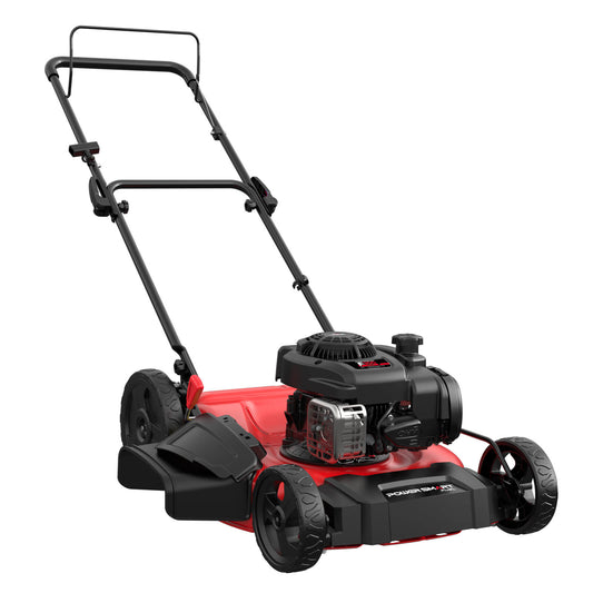 Cortacésped de gasolina de empuje 2 en 1 de 21" y 125 cc con motor Briggs & Stratton 300E B8721C