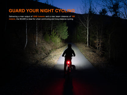 Fenix BC28R Smart Head & Tail Bike Light Combo