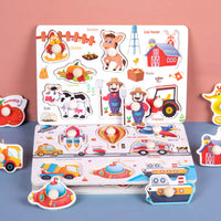 Wooden 3D Animal Puzzle