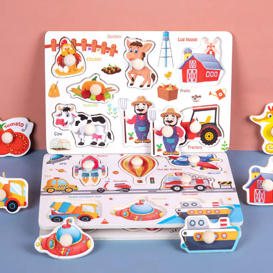 Wooden 3D Animal Puzzle