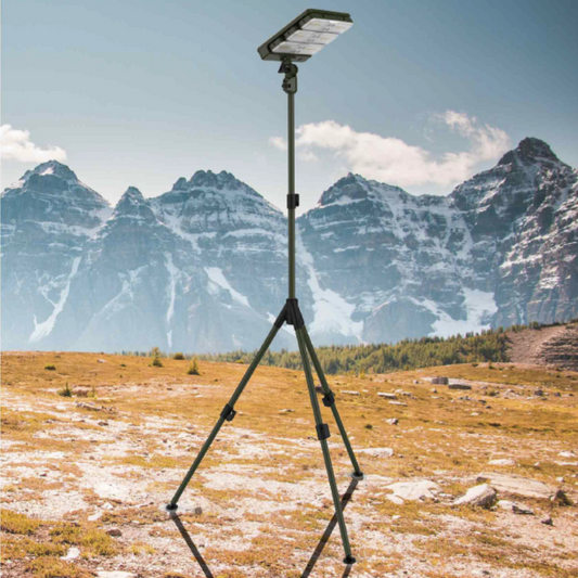 TRU De-LIGHT WORK & PLAY Solar LED Flood-Light – 3450 Lumen Multi-Configuration