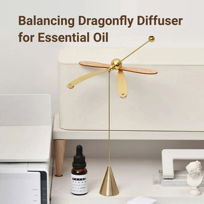 Difusor de libélula con equilibrio para aceites esenciales