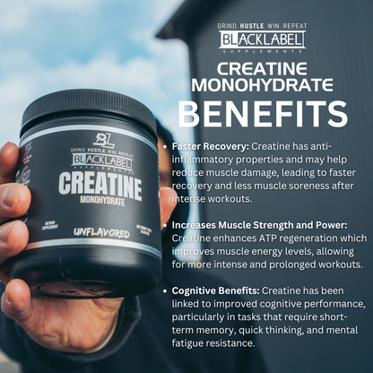 Creatine Monohydrate Powder – 5g Pure Strength & Performance