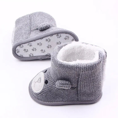 Baby Knitted Fleece Shoes
