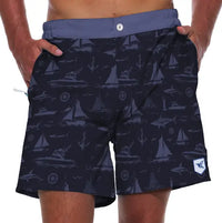 Men's El Capitán Sugar Skull Swim Trunks — Recycled Performance