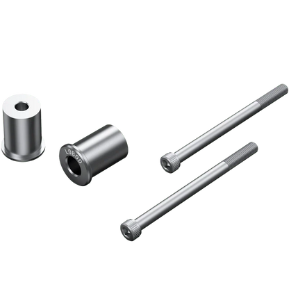 LOBOO Fuel Tank Crash Bar for BMW R1250GS Adventure (2019-on) – Stainless Steel Upper Protection Bar with Auxiliary Light Mounts