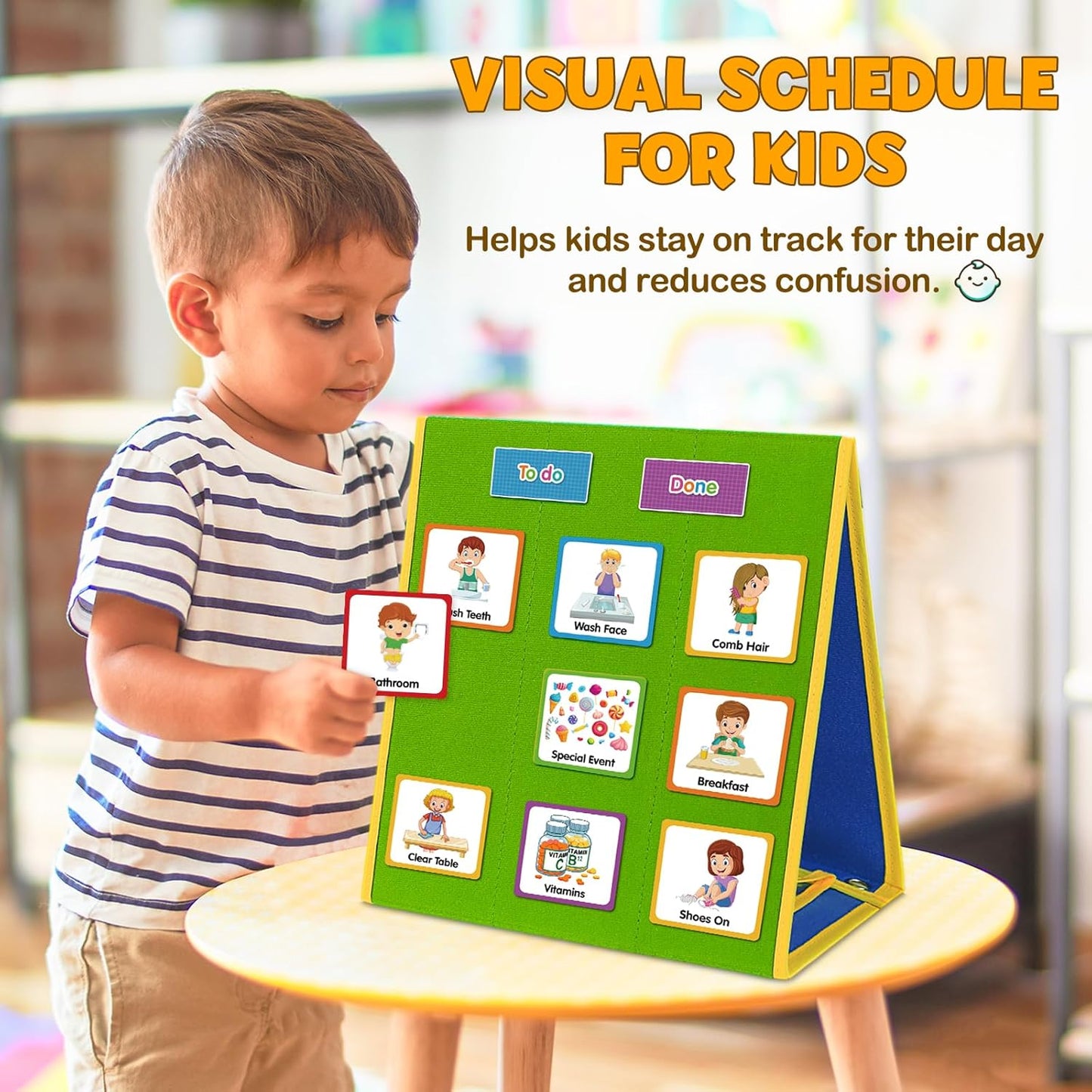 Visual Schedule Calendar Board