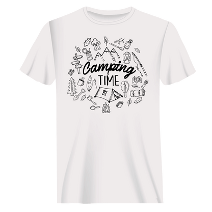 T-shirt homme Éléments de camping