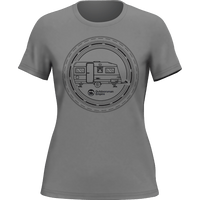 Camping Kaleidoscope T-Shirt for Women