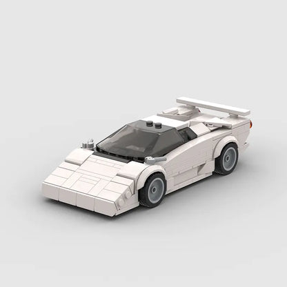 Jouet de course MOC de voiture de sport de luxe LEGO compatible