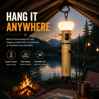 LITEGUEST 2-in-1 Camping Lantern & 5000mAh Power Bank