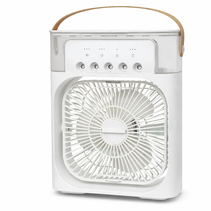 Compact Air Cooler | 3-in-1 Evaporative Cooler Fan with Adjustable Speeds | USB Powered for Personal Comfort