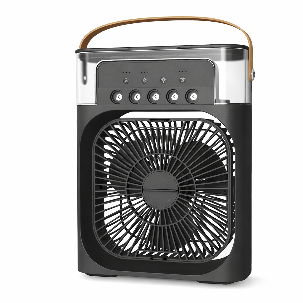 Compact Air Cooler | 3-in-1 Evaporative Cooler Fan with Adjustable Speeds | USB Powered for Personal Comfort